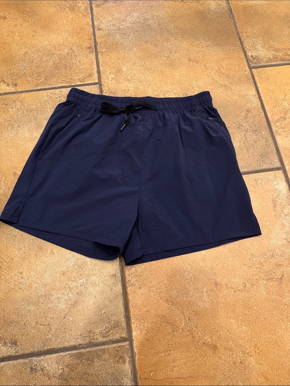 Men's Athletic 7" Navy Performance Shorts